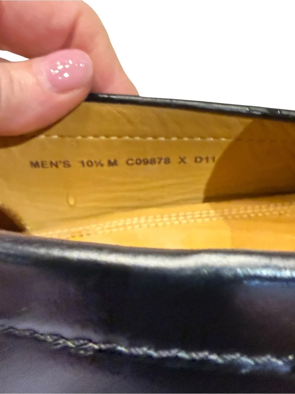 Cole Haan Men’s 10.5 Classic Black Leather Kiltie Loafers Nike Air
